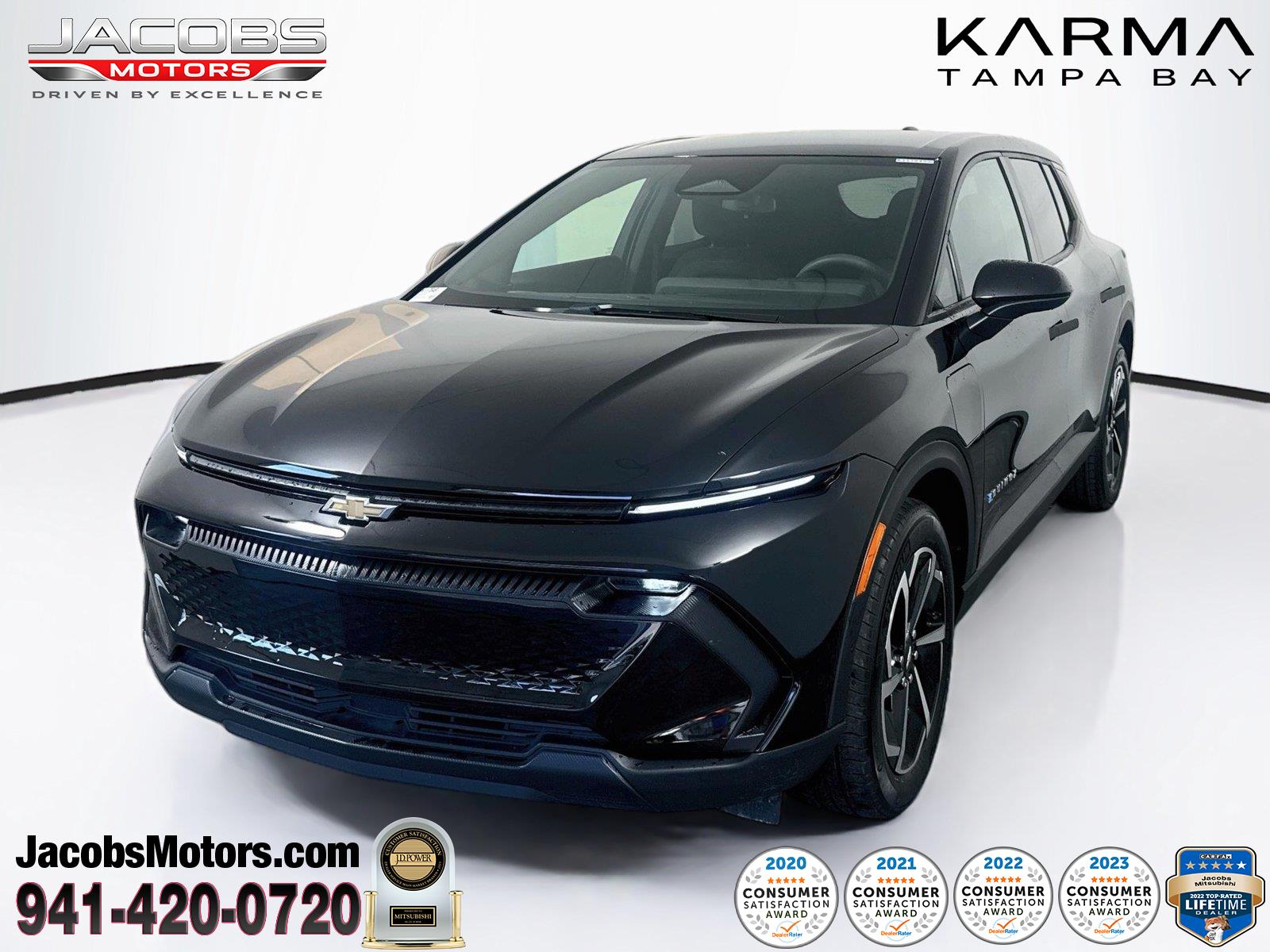 Black 2026 Chevrolet Equinox EV SUV / Crossover Front-Wheel Drive Automatic
