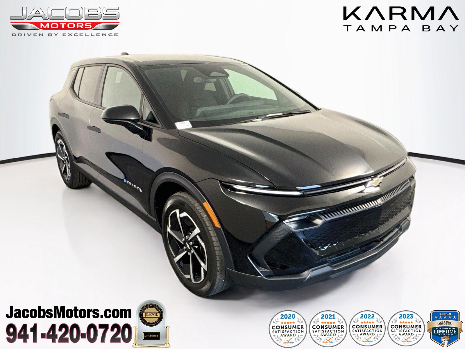 Black 2026 Chevrolet Equinox EV SUV / Crossover Front-Wheel Drive Automatic