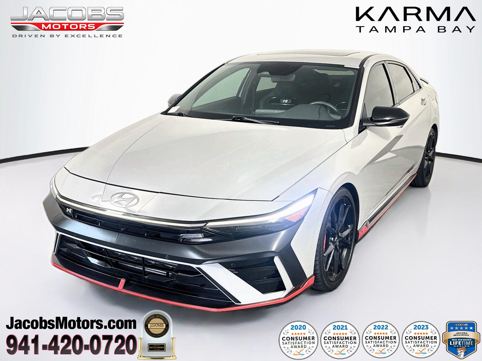 Cyber Gray 2025 Hyundai Elantra N Sedan Front-Wheel Drive Automatic