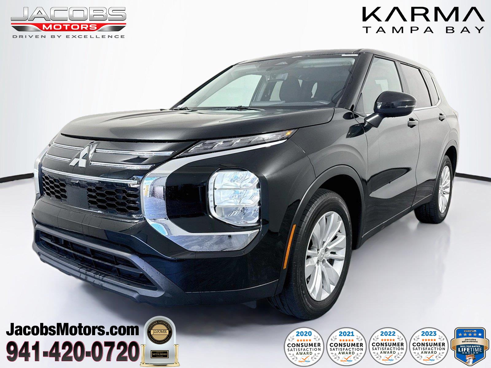 Black Diamond 2026 Mitsubishi Outlander SUV / Crossover Front-Wheel Drive Continuously Variable Transmission
