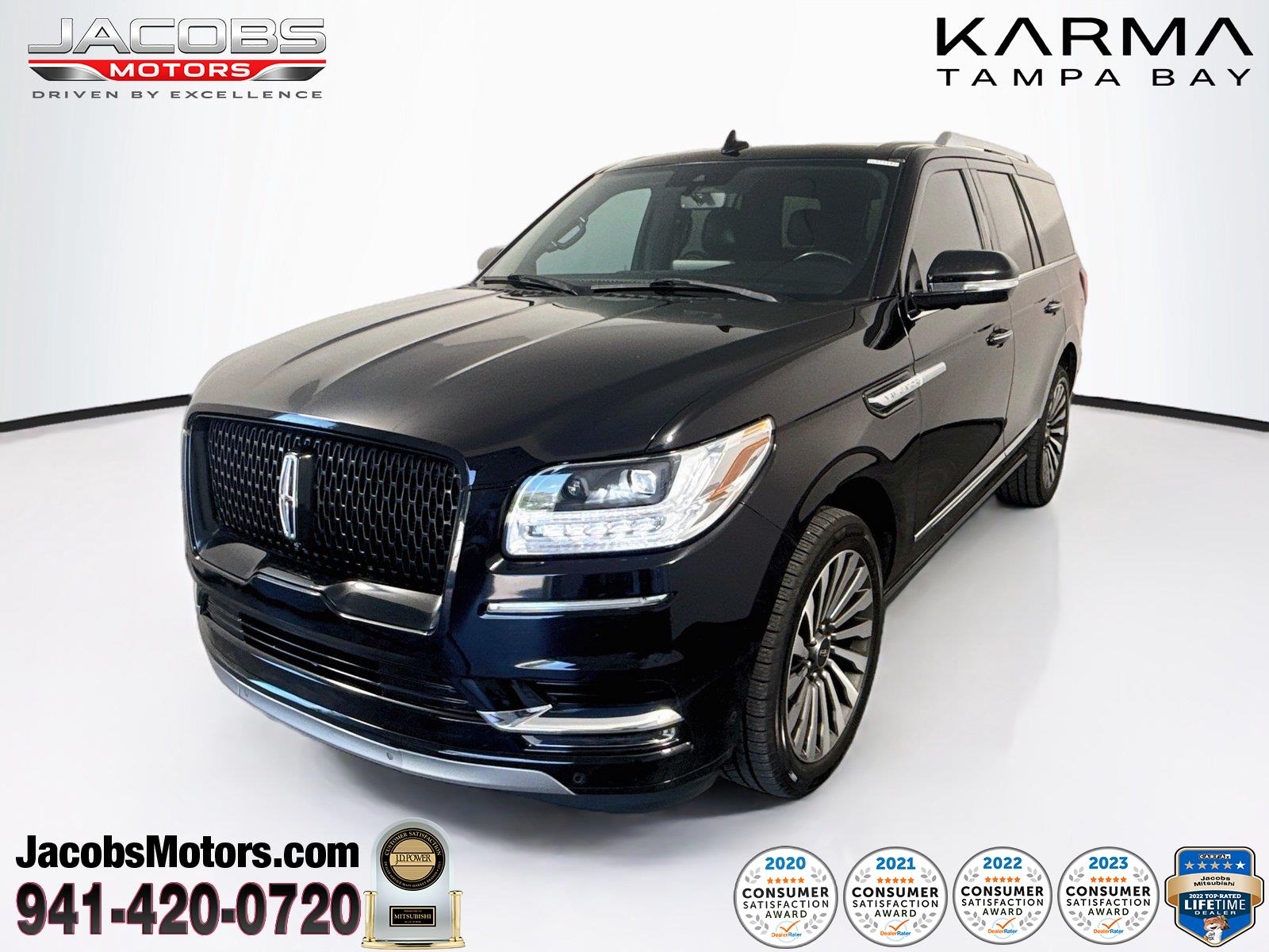 Infinite Black 2020 Lincoln Navigator SUV / Crossover 4X2 Automatic