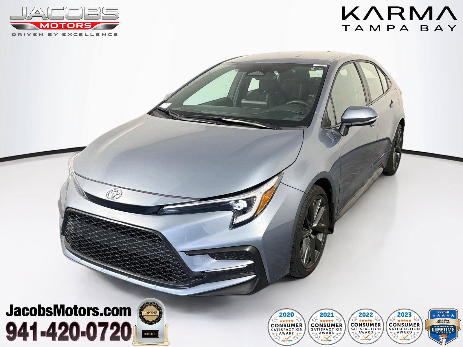 Celestite 2026 Toyota Corolla Sedan Front-Wheel Drive Continuously Variable Transmission