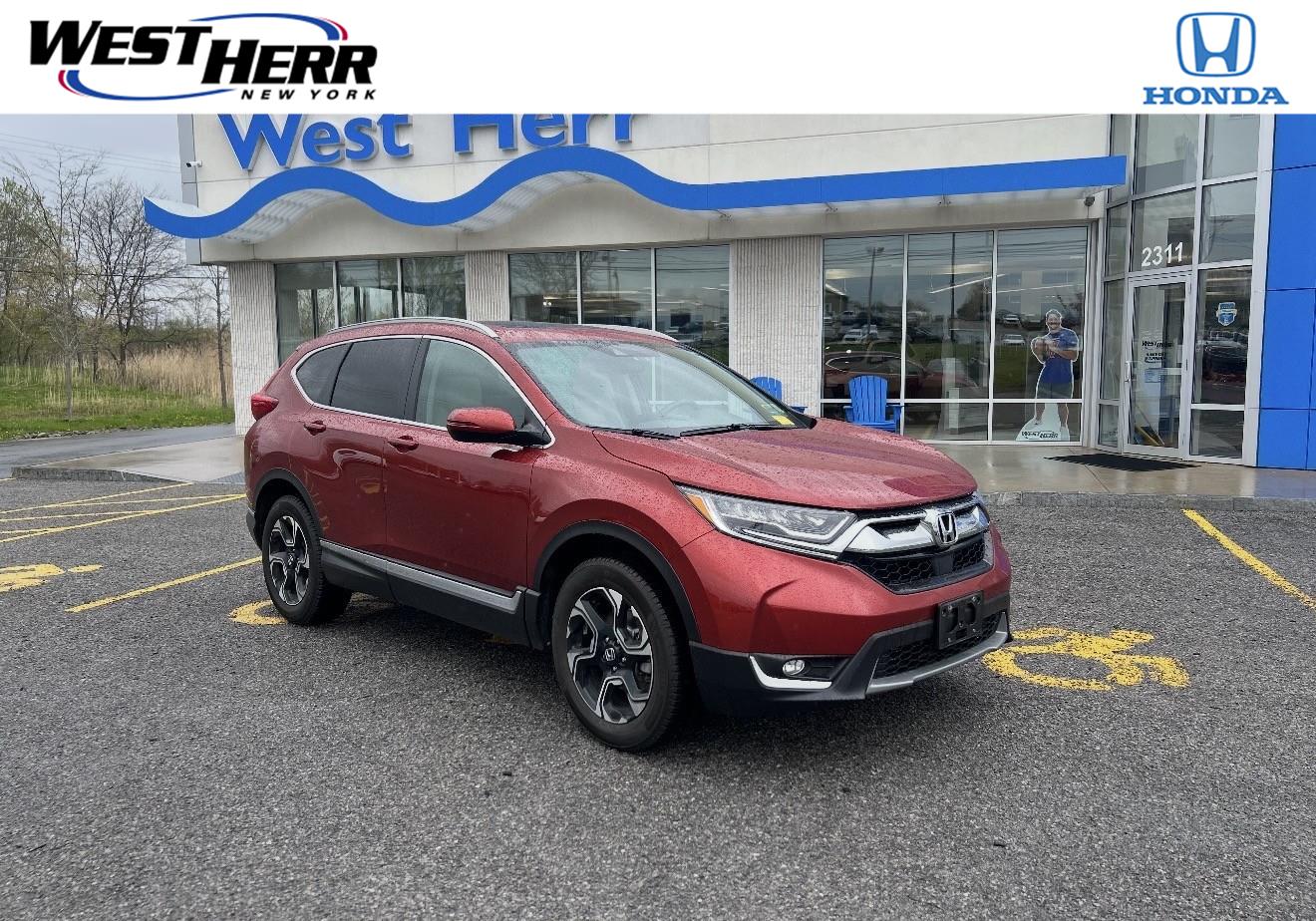 Molten Lava Pearl 2019 Honda CR-V Touring AWD SUV / Crossover All-Wheel Drive Continuously Variable Transmission