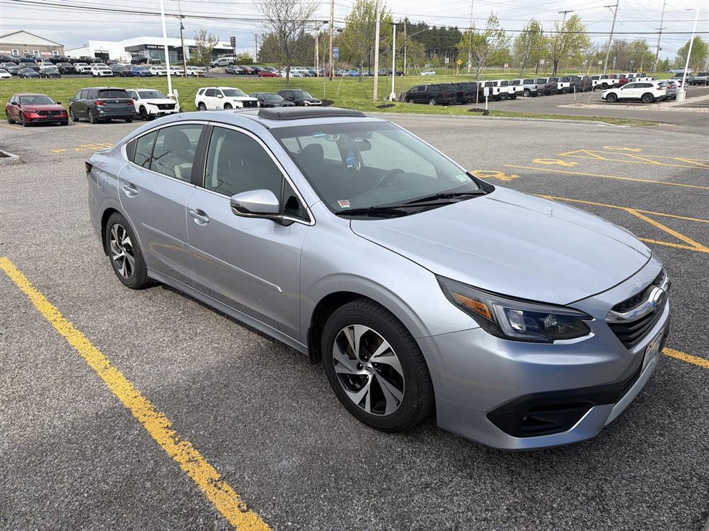 Ice Silver Metallic 2022 Subaru Legacy Premium AWD Sedan All-Wheel Drive Continuously Variable Transmission