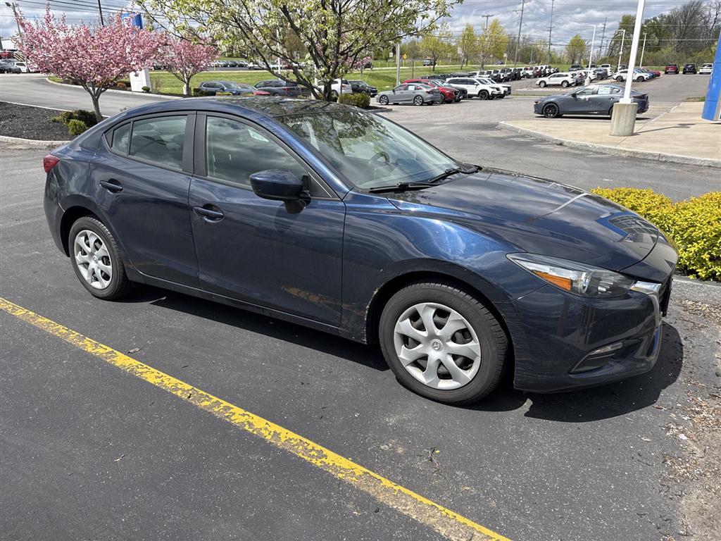 Deep Crystal Blue Mica 2017 Mazda MAZDA3 Sport Sedan Front-Wheel Drive Automatic
