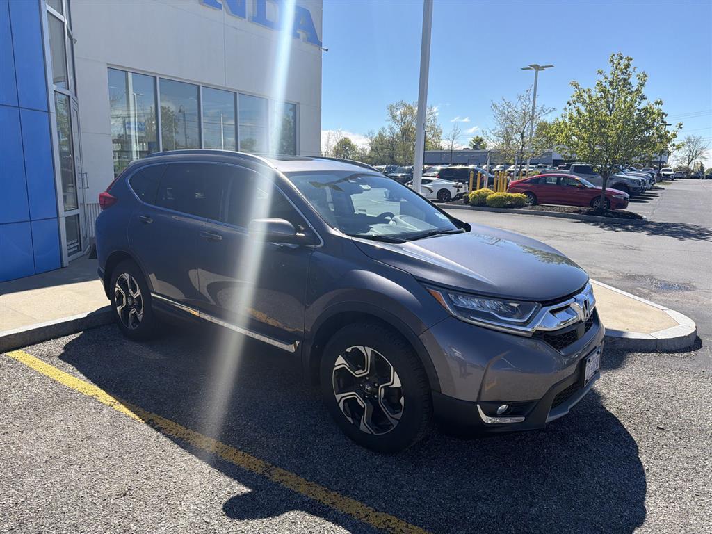 Gray (Modern Steel Metallic) 2019 Honda CR-V Touring AWD SUV / Crossover All-Wheel Drive Continuously Variable Transmission
