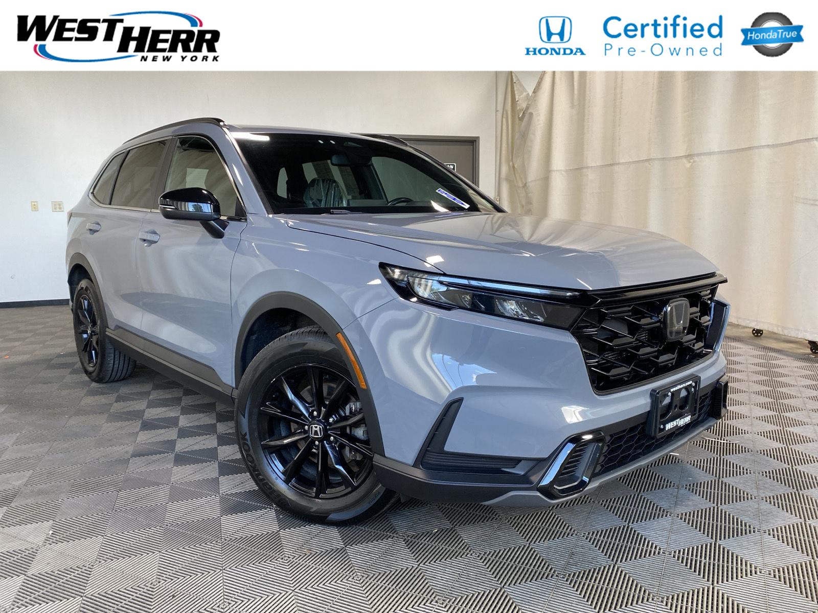 Urban Gray Pearl 2024 Honda CR-V Hybrid SUV / Crossover All-Wheel Drive 1-Speed Dual Clutch