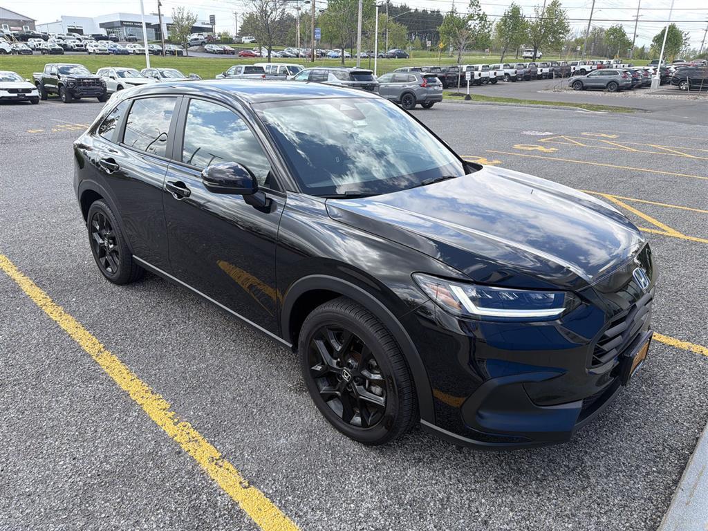 Crystal Black Pearl 2023 Honda HR-V SUV / Crossover All-Wheel Drive Continuously Variable Transmission