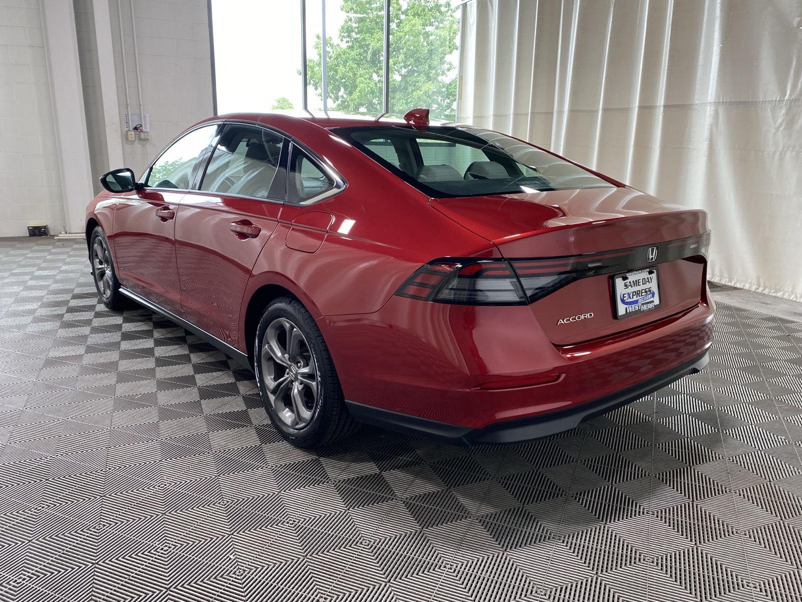 Certified Used 2024 Radiant Red Metallic Honda EX image 6