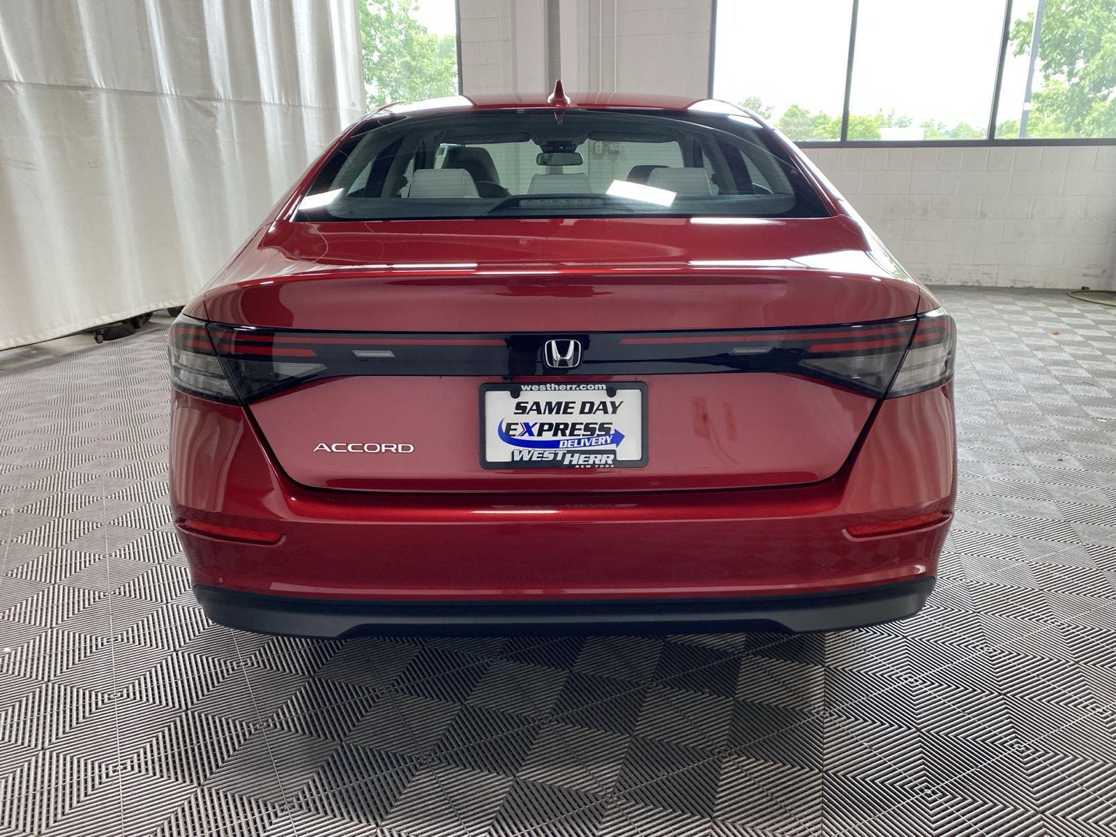 Certified Used 2024 Radiant Red Metallic Honda EX image 7