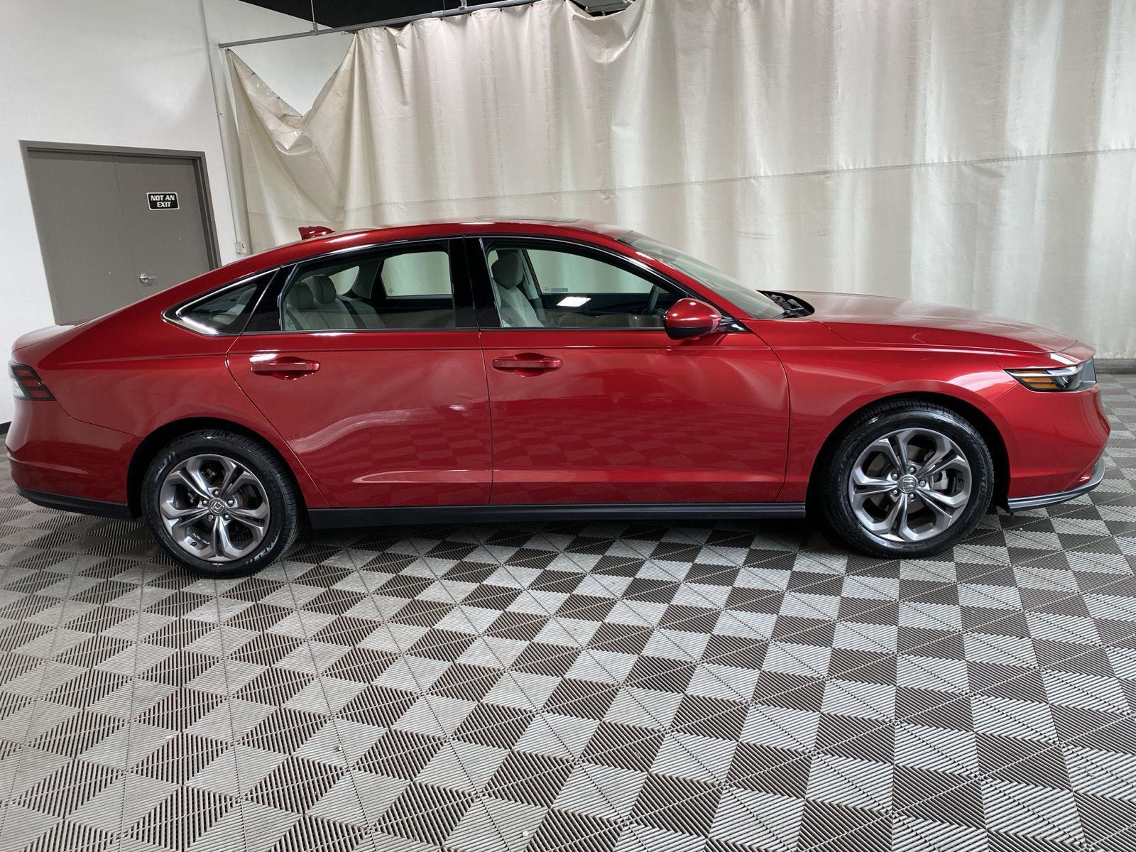 Certified Used 2024 Radiant Red Metallic Honda EX image 9