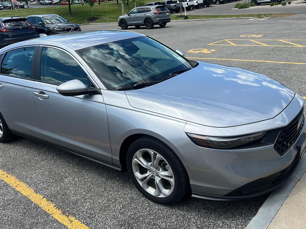 Lunar Silver Metallic 2023 Honda Accord Sedan Front-Wheel Drive Continuously Variable Transmission