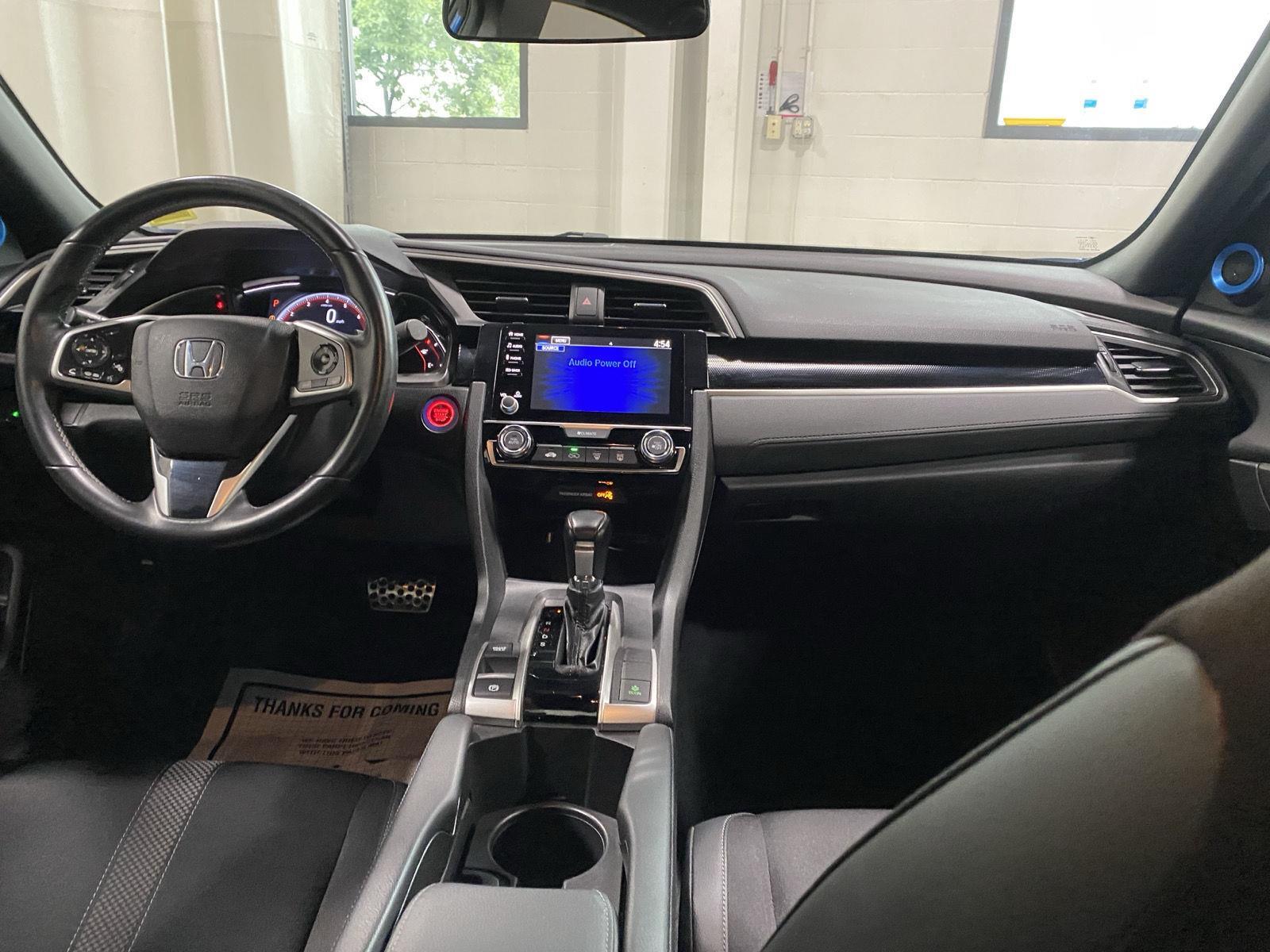 Used 2021 Aegean Blue Metallic Honda Sport image 13