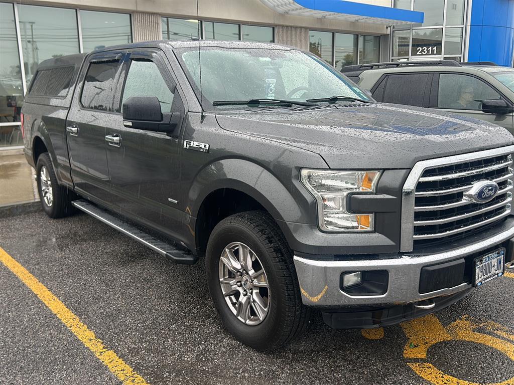 Gray (Magnetic Metallic) 2015 Ford F-150 Pickup Truck Four-Wheel Drive 6-Speed Automatic
