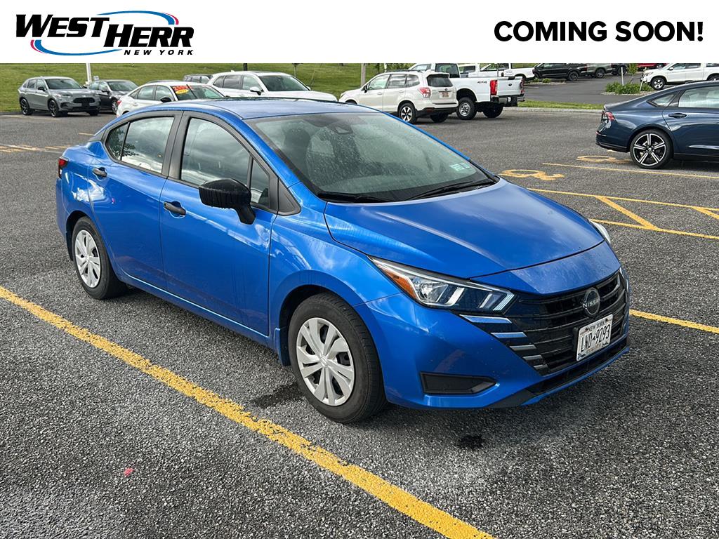 Electric Blue Metallic 2024 Nissan Versa Sedan Front-Wheel Drive Continuously Variable Transmission