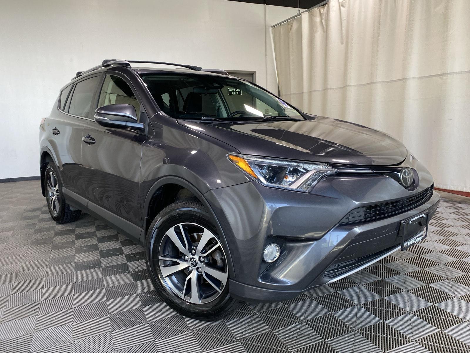 Magnetic Gray Metallic 2018 Toyota RAV4 SUV / Crossover All-Wheel Drive Automatic