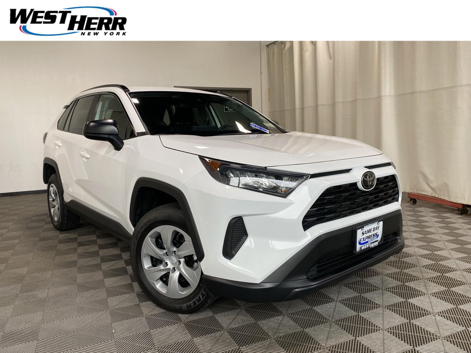 Super White 2021 Toyota RAV4 SUV / Crossover All-Wheel Drive