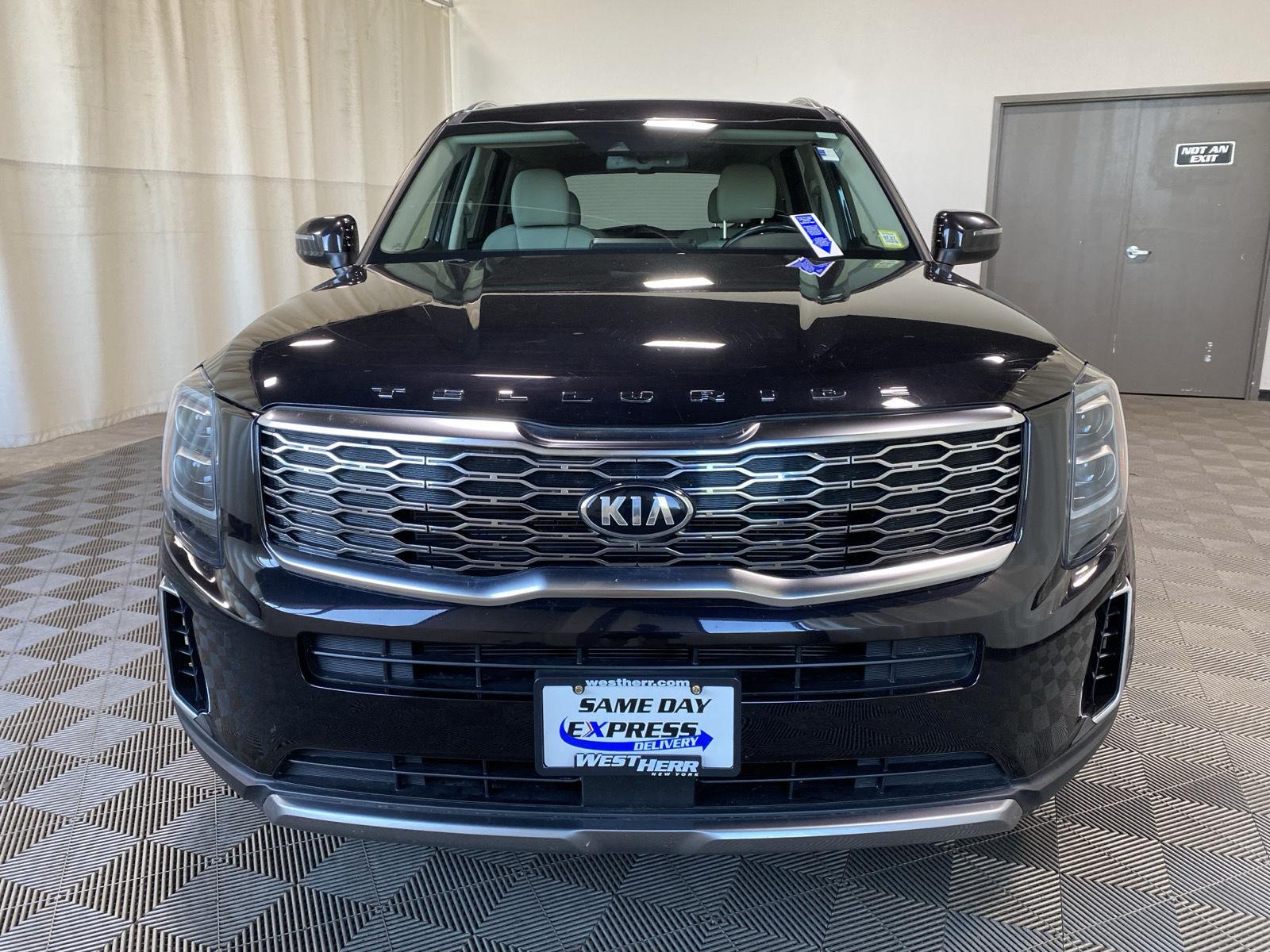 Used 2021 Black Copper Kia EX image 3