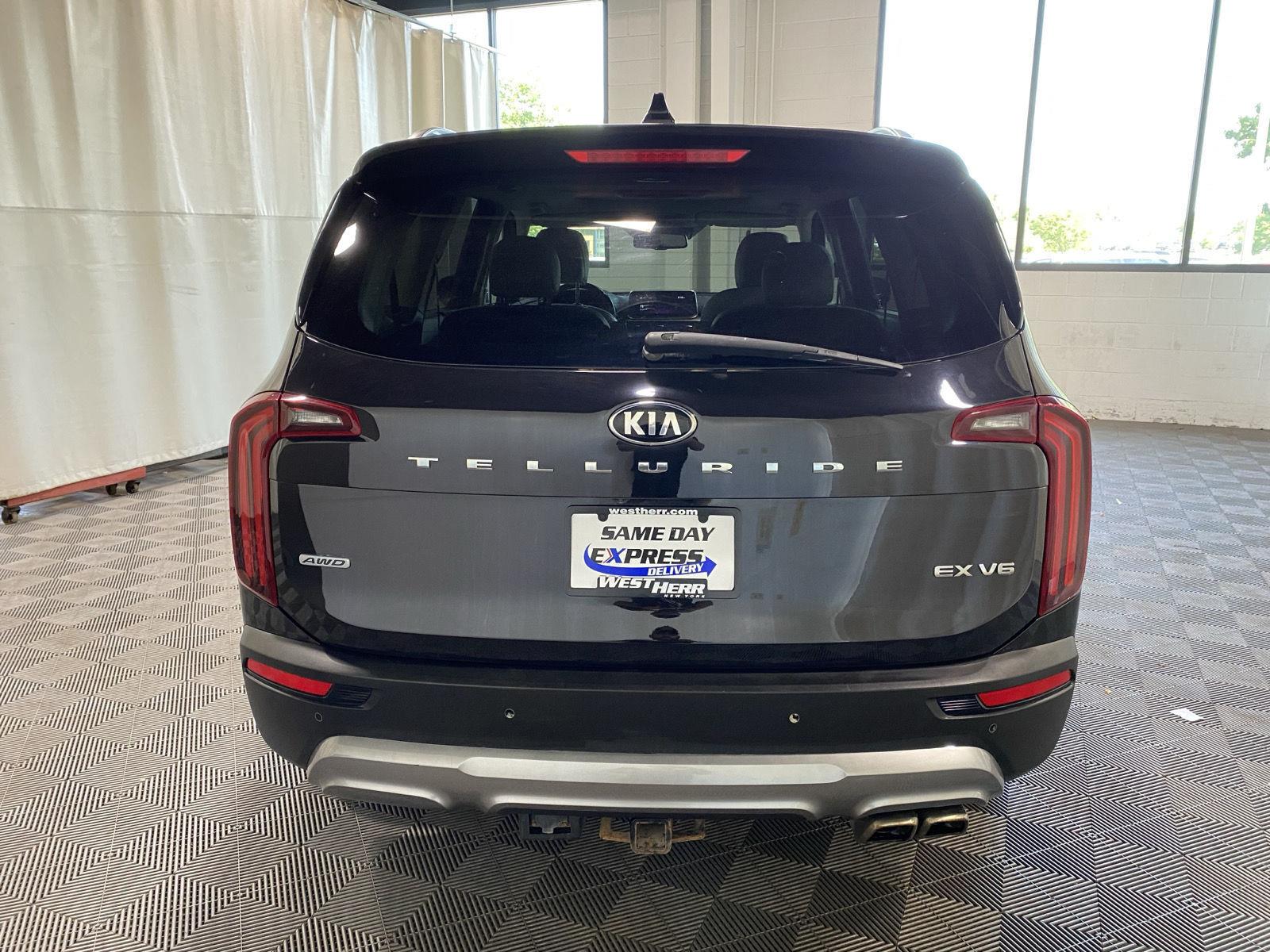 Used 2021 Black Copper Kia EX image 6