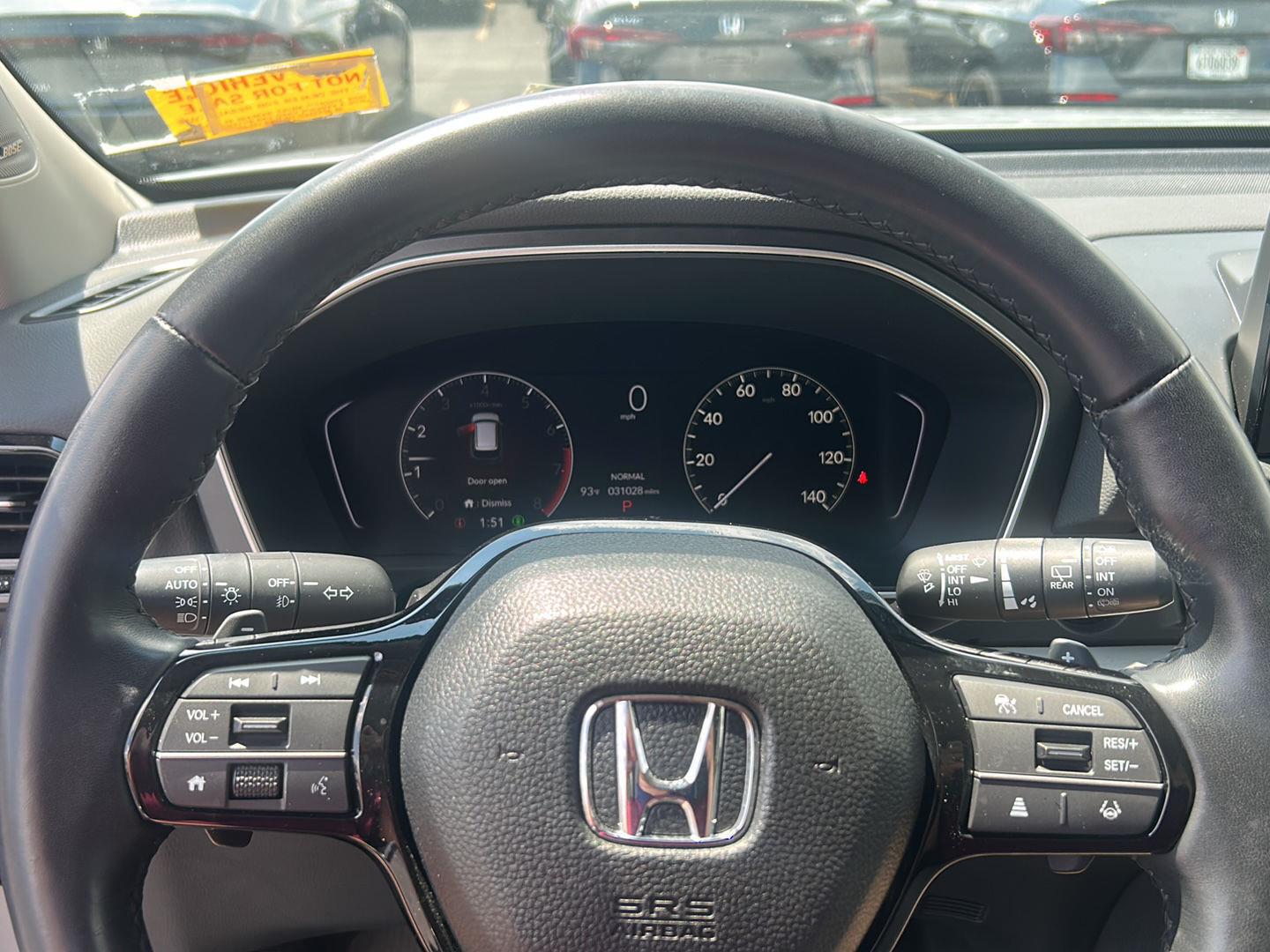 Used 2024 Lunar Silver Metallic Honda Touring image 12