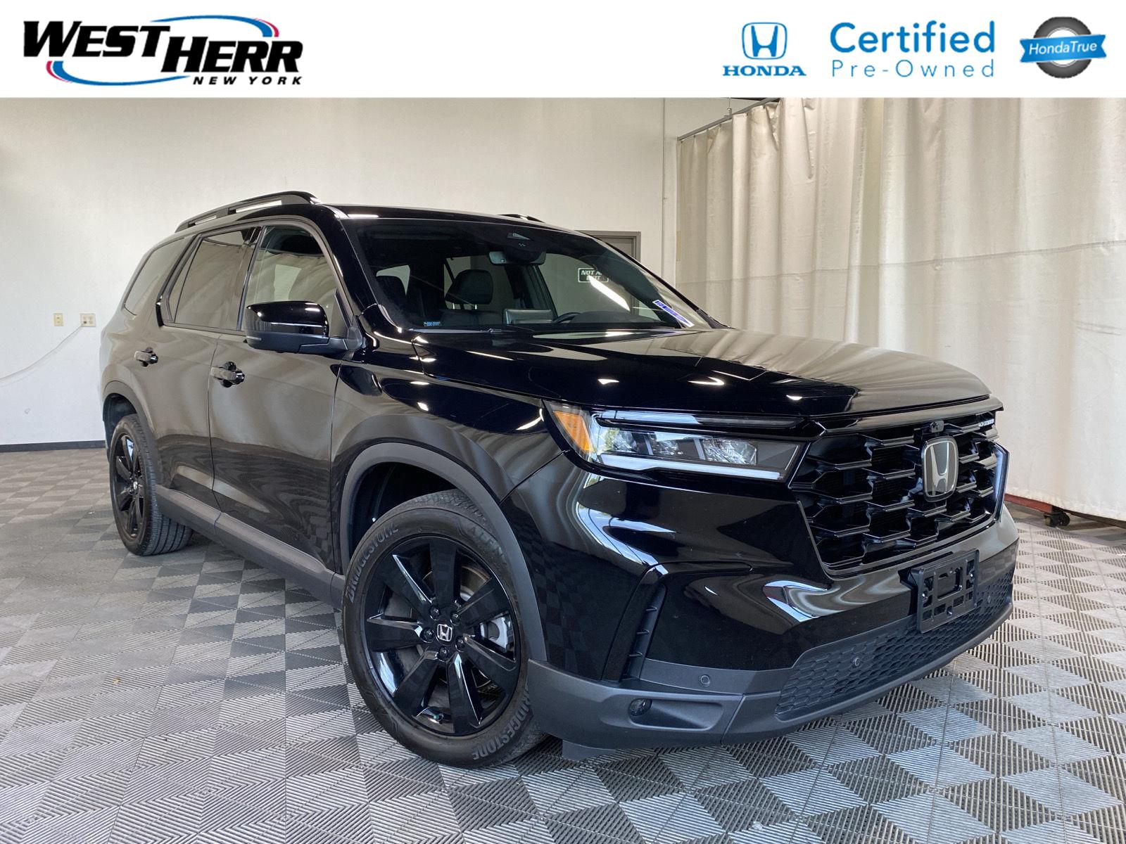 Crystal Black Pearl 2025 Honda Pilot SUV / Crossover All-Wheel Drive