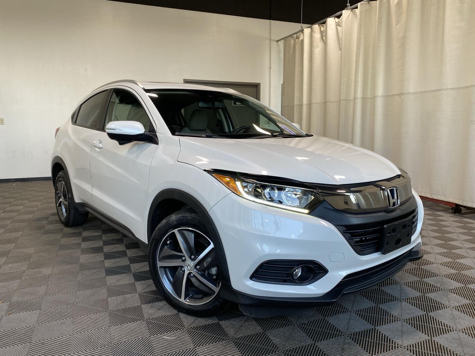 Platinum White Pearl 2021 Honda HR-V SUV / Crossover All-Wheel Drive Continuously Variable Transmission