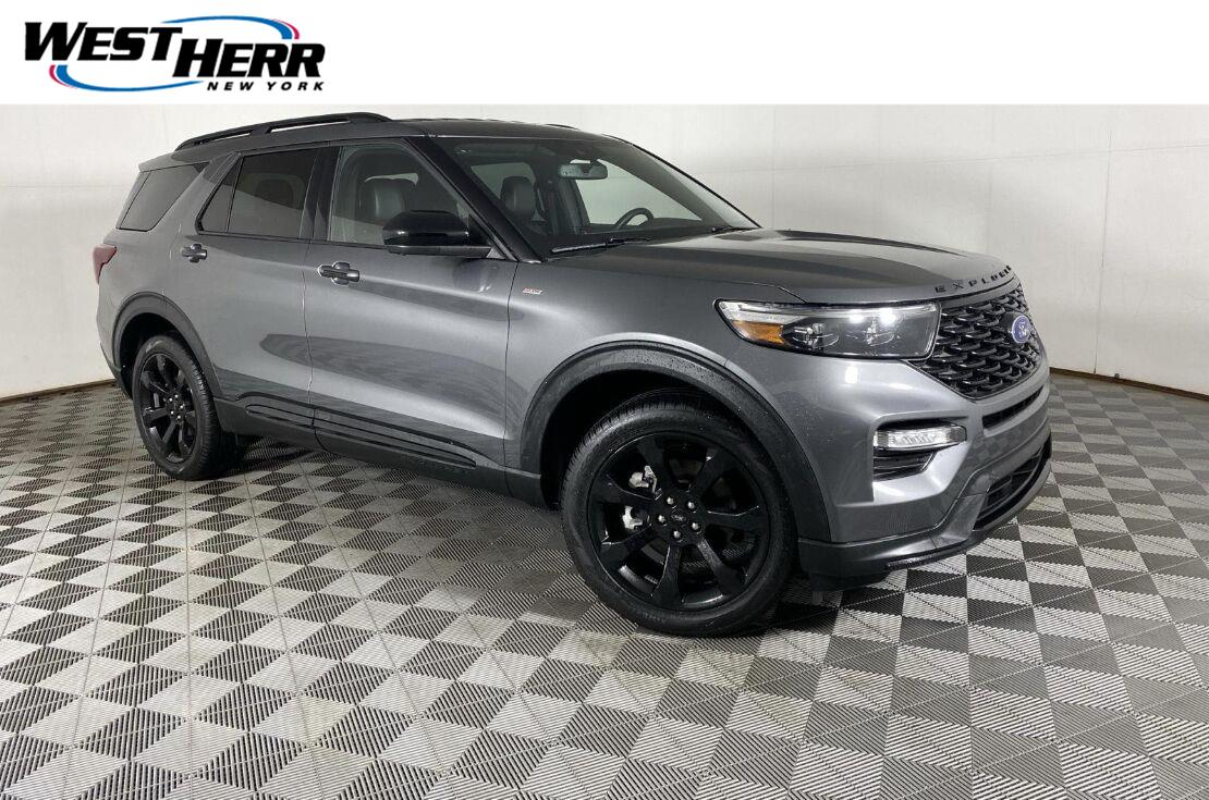 Carbonized Gray 2023 Ford Explorer SUV / Crossover All-Wheel Drive Automatic