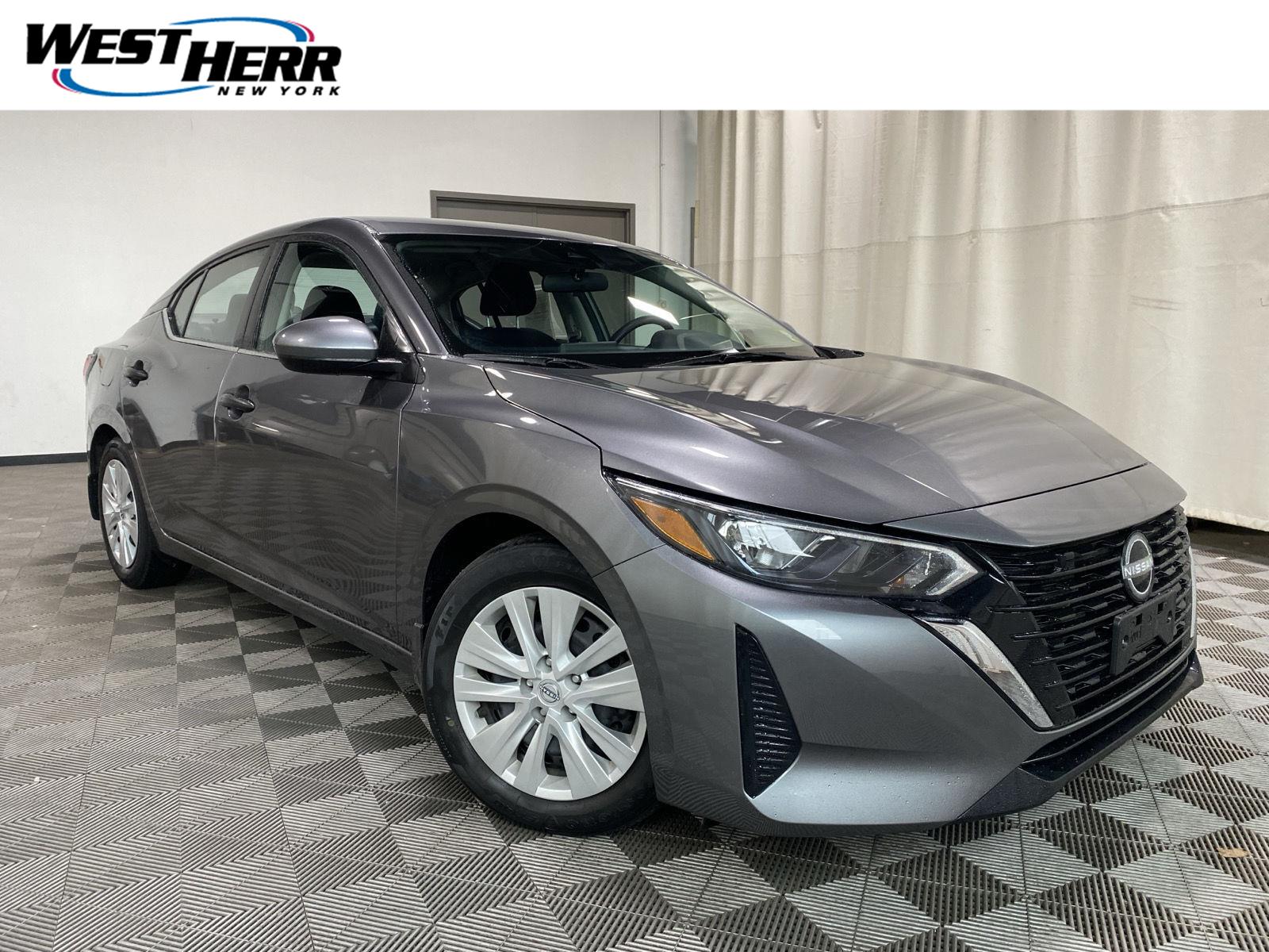 Gray (Gun Metallic) 2024 Nissan Sentra Sedan Front-Wheel Drive Continuously Variable Transmission