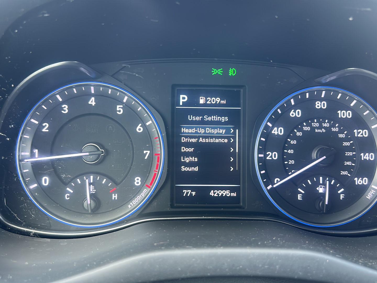 Used 2019 Ultra Black Pearl Hyundai Ultimate image 6
