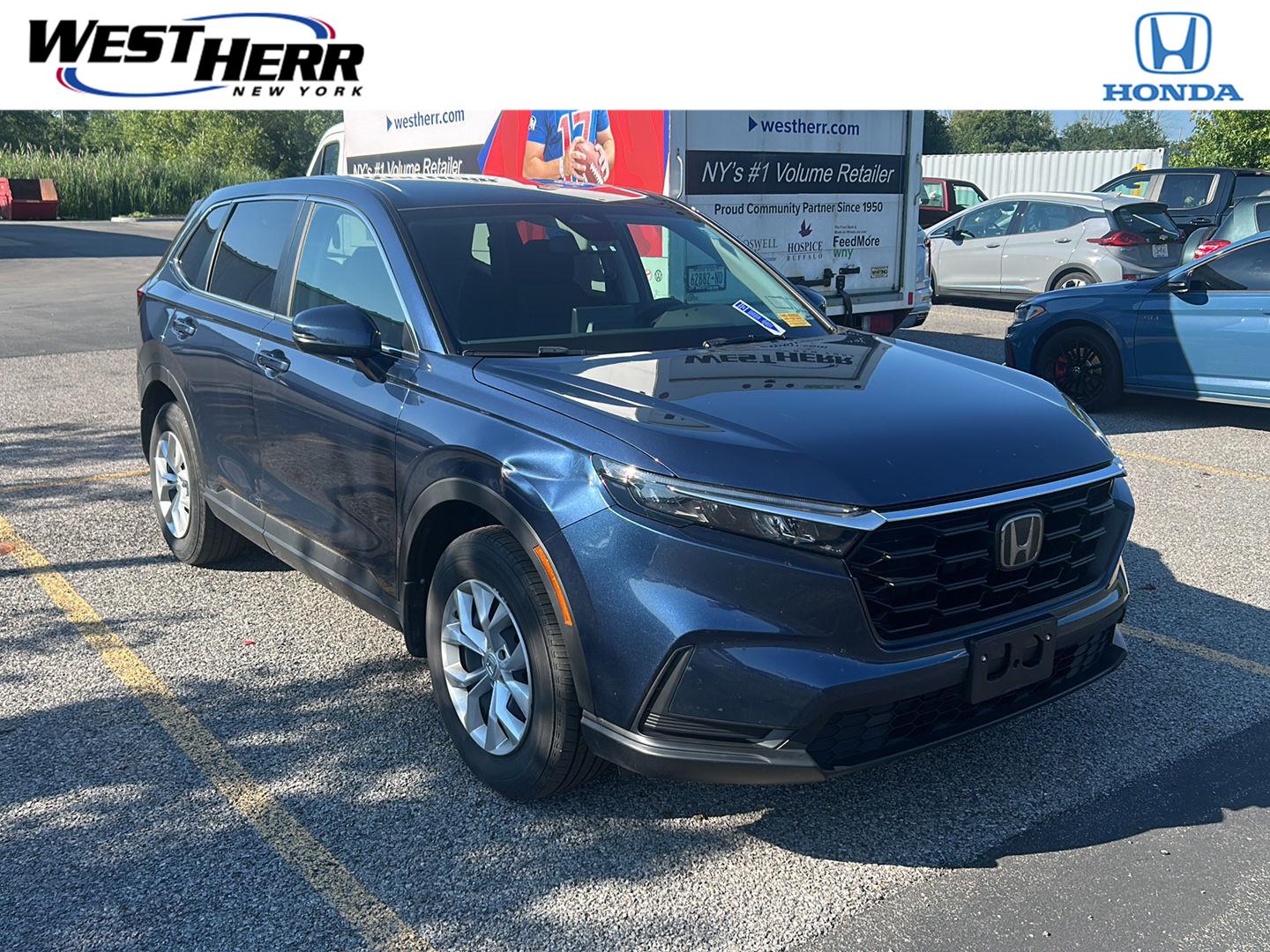 Canyon River Blue Metallic 2025 Honda CR-V SUV / Crossover All-Wheel Drive Continuously Variable Transmission