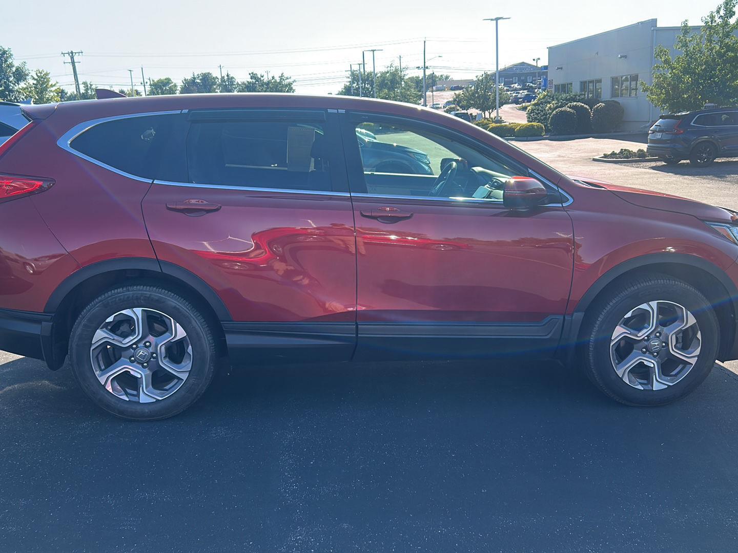 Used 2017 Basque Red Pearl II Honda EX image 3