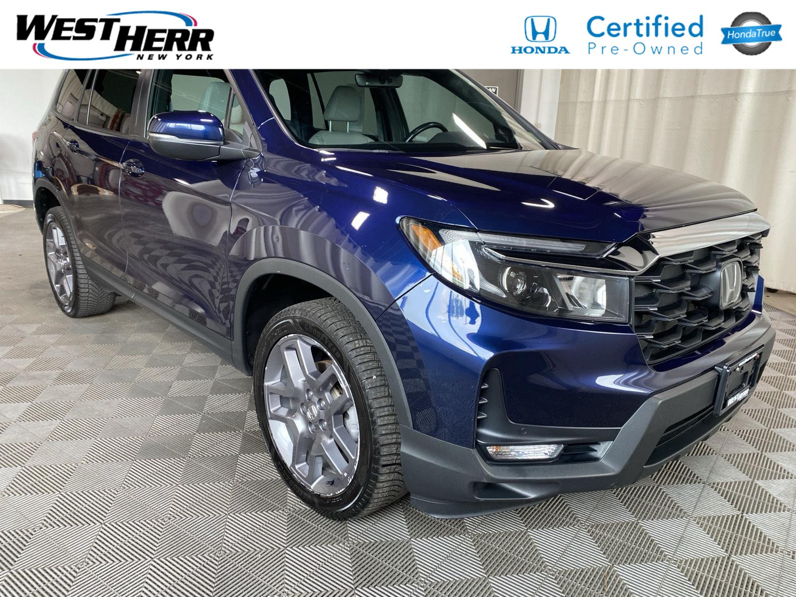 Black (Obsidian Blue Pearl) 2023 Honda Passport SUV / Crossover All-Wheel Drive 9-Speed Automatic