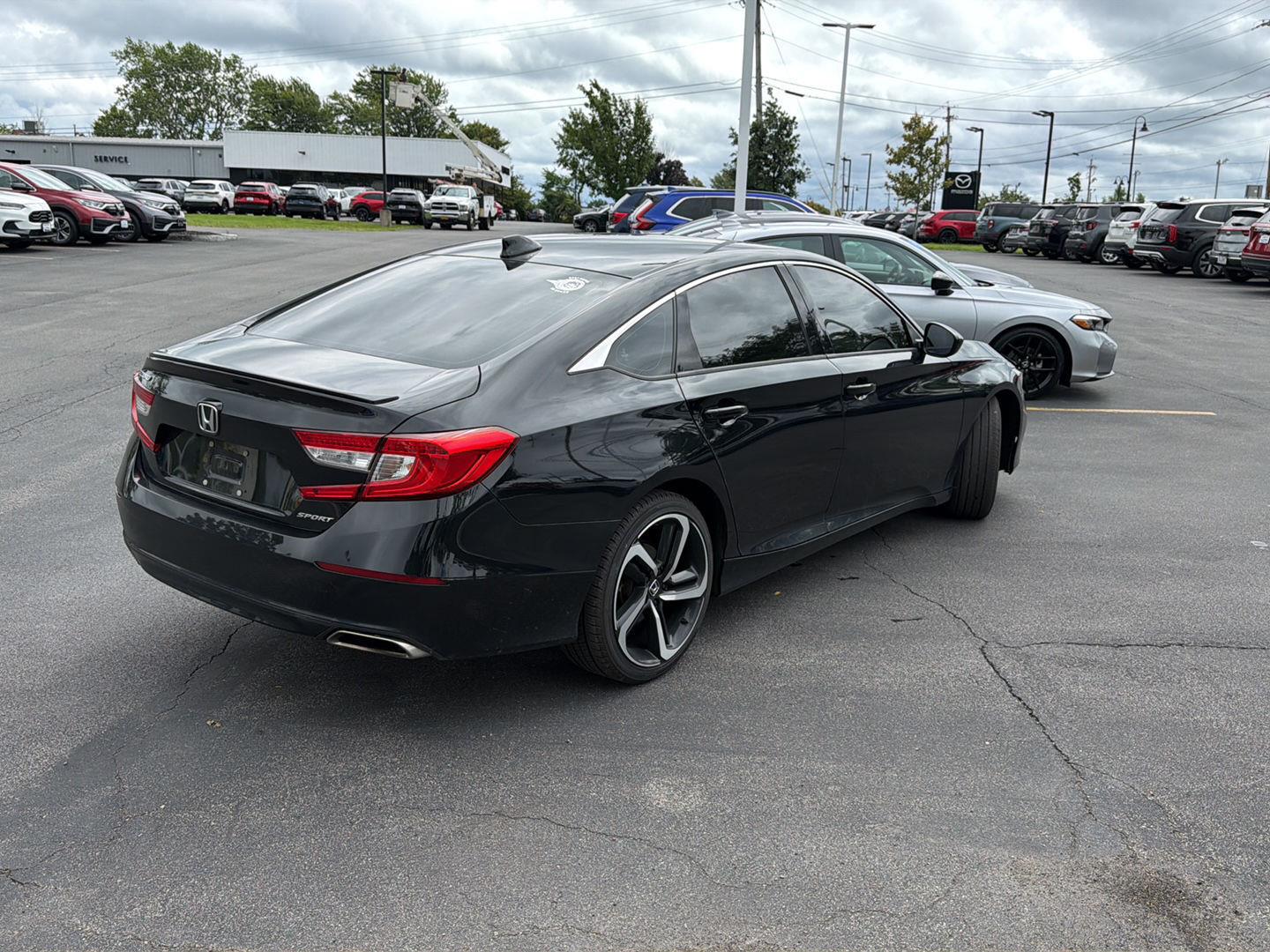Used 2022 Crystal Black Pearl Honda Sport image 7