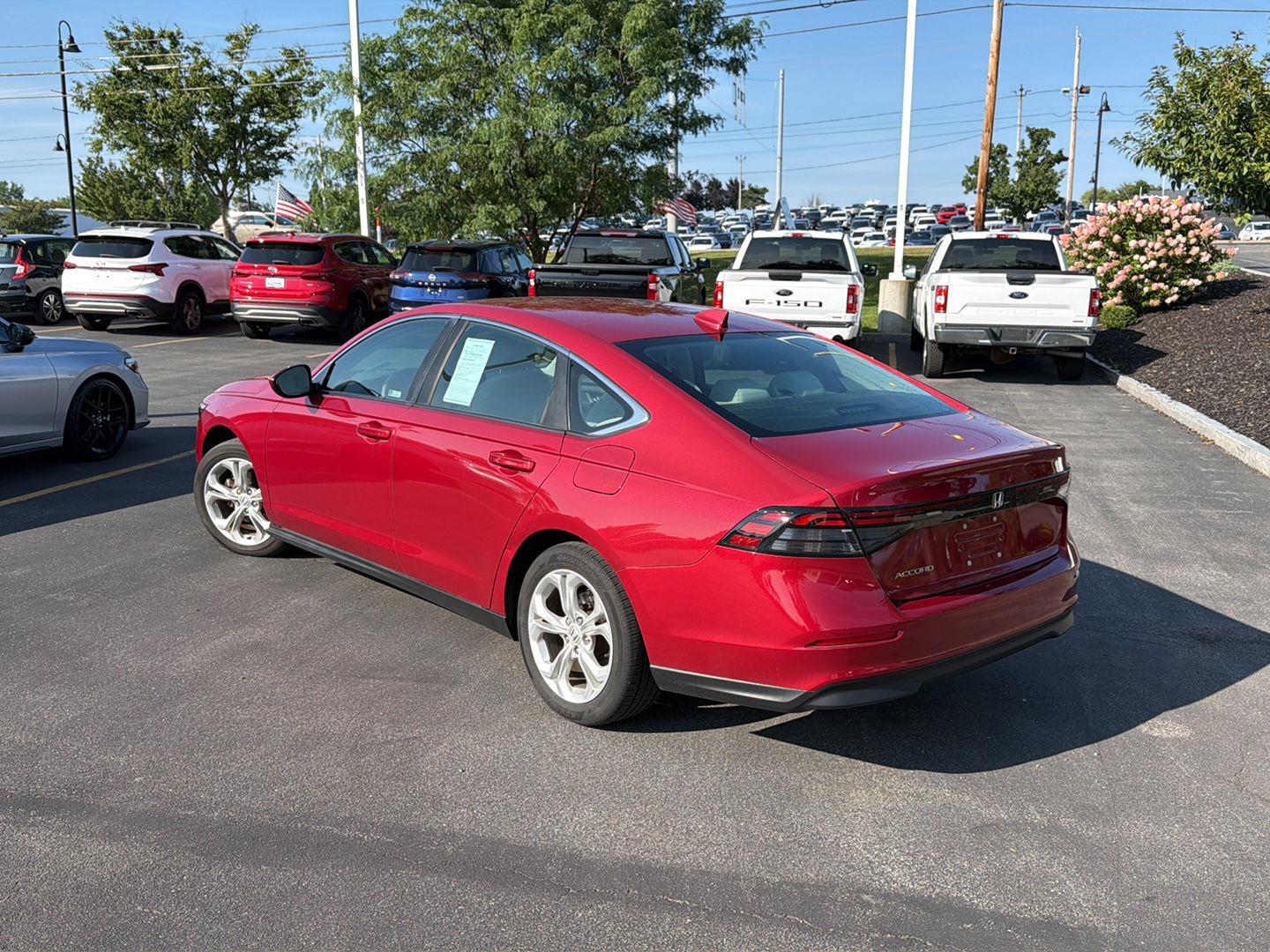 Used 2023 Radiant Red Metallic Honda LX image 5