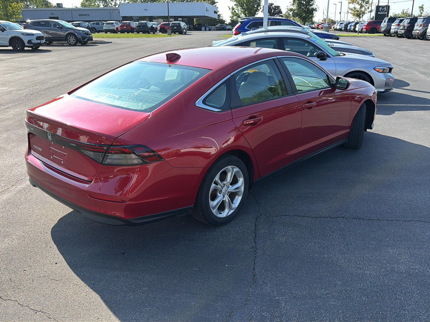 Used 2023 Radiant Red Metallic Honda LX image 7