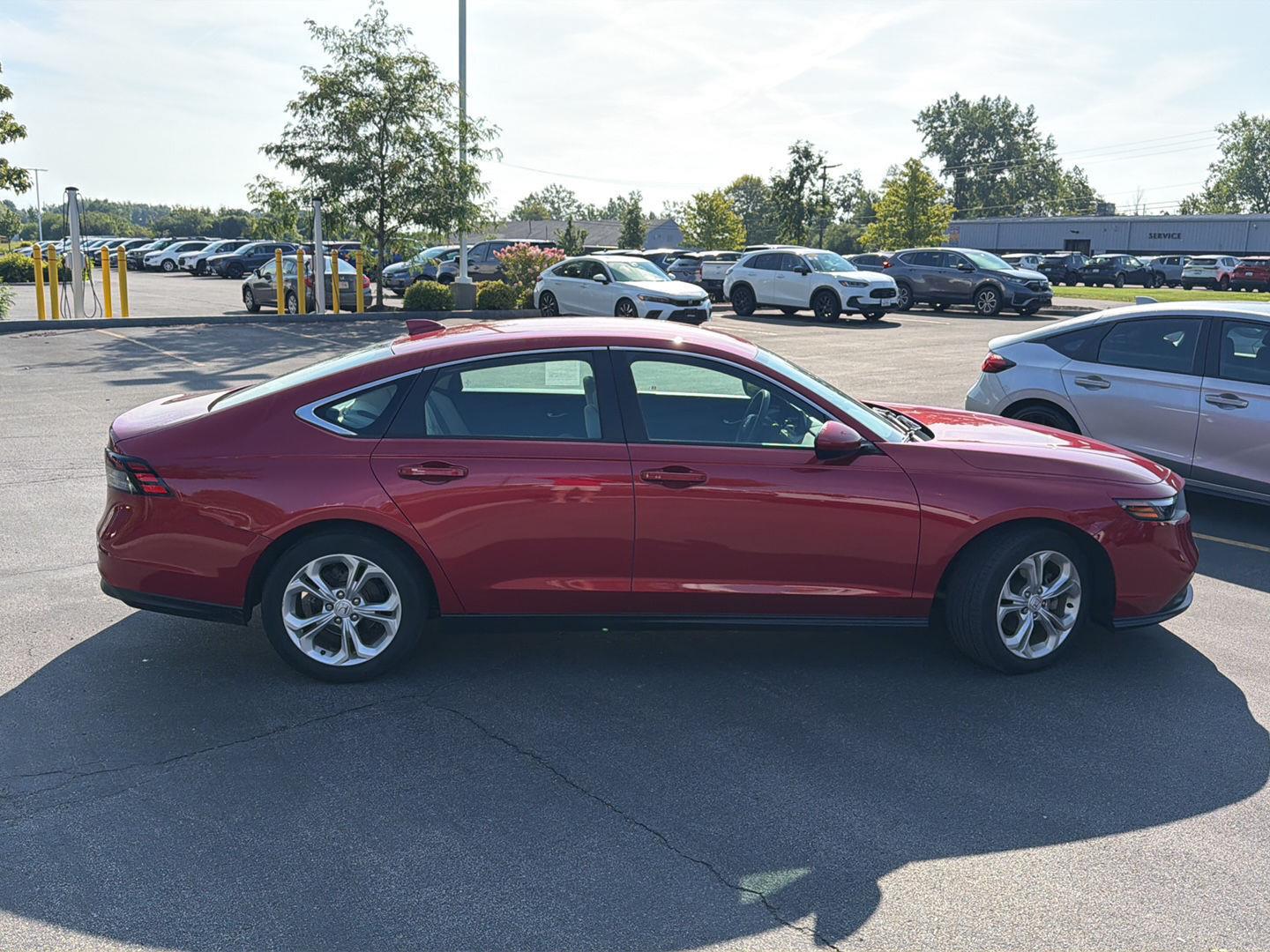 Used 2023 Radiant Red Metallic Honda LX image 8