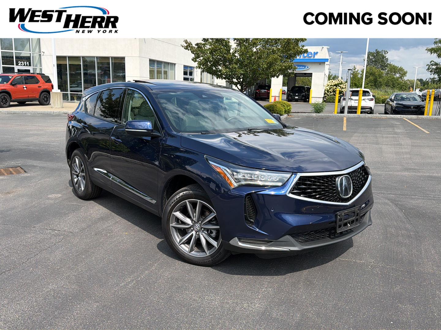 Fathom Blue Pearl 2024 Acura RDX SUV / Crossover All-Wheel Drive Automatic