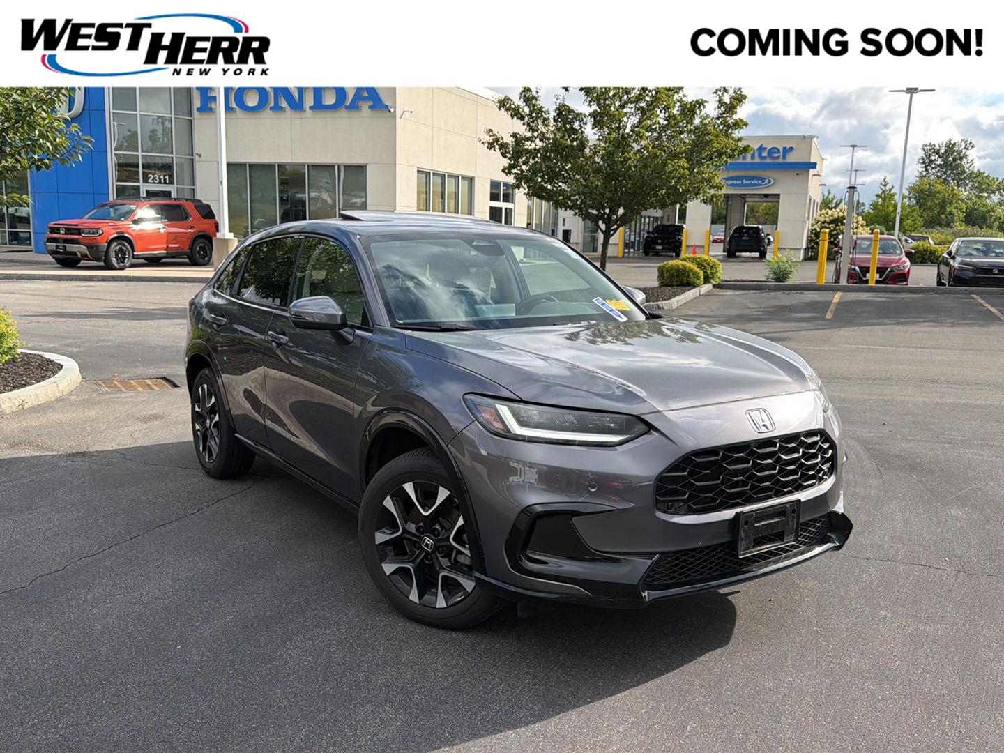 Gray (Modern Steel Metallic) 2026 Honda HR-V SUV / Crossover All-Wheel Drive Continuously Variable Transmission