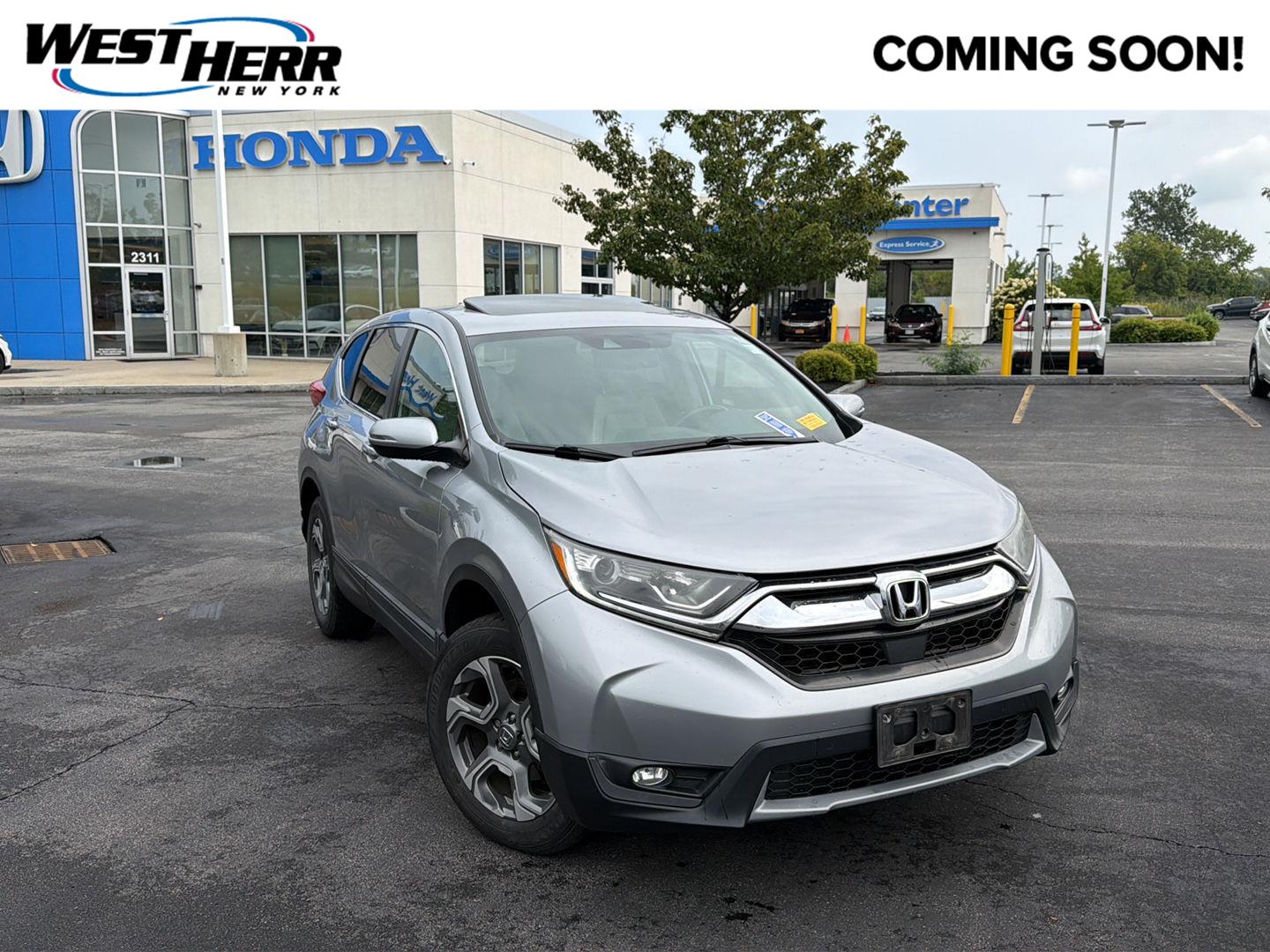 Lunar Silver Metallic 2019 Honda CR-V SUV / Crossover All-Wheel Drive Continuously Variable Transmission