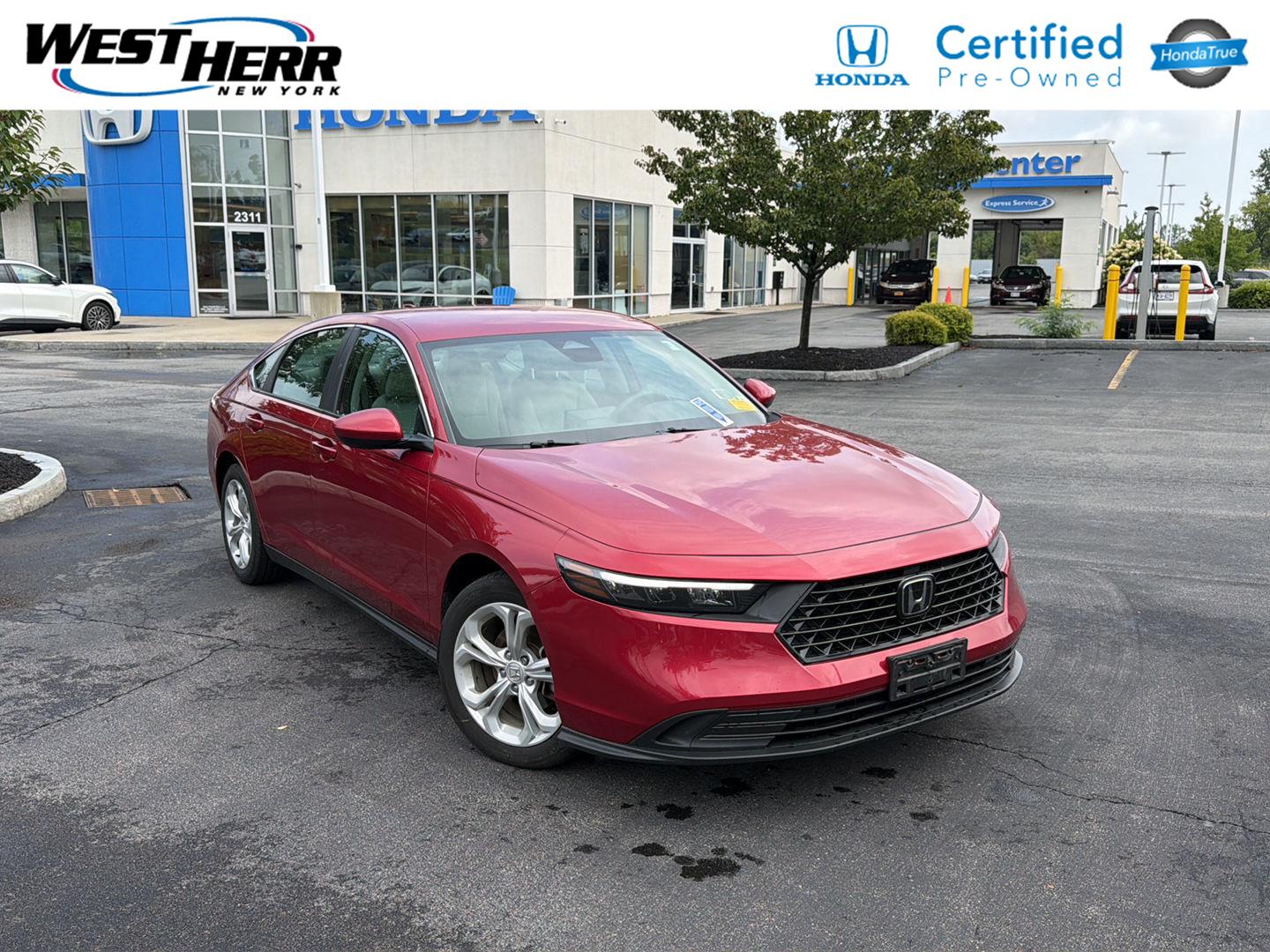 Radiant Red Metallic 2024 Honda Accord Sedan Front-Wheel Drive Continuously Variable Transmission