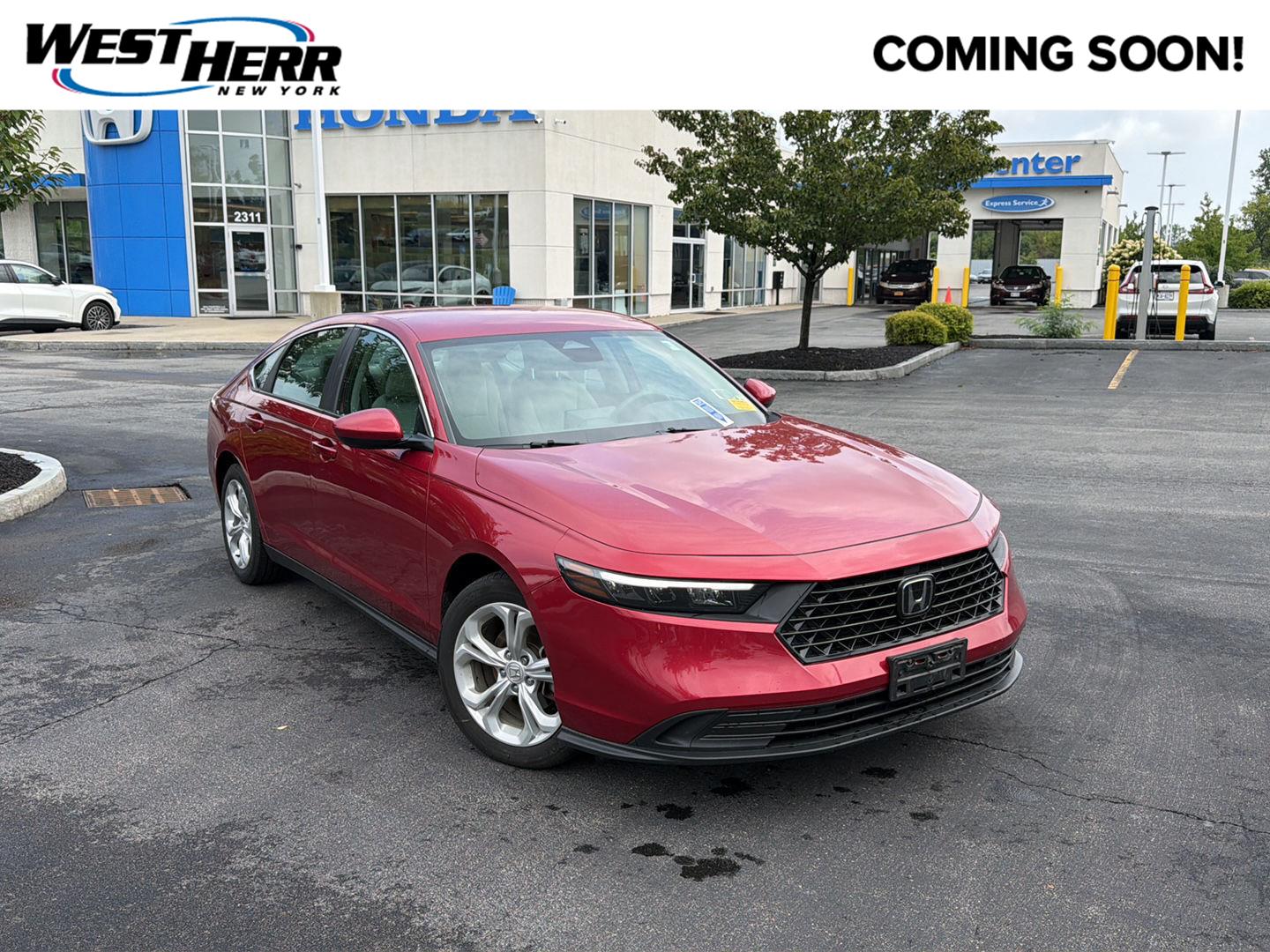 Radiant Red Metallic 2024 Honda Accord Sedan Front-Wheel Drive Continuously Variable Transmission