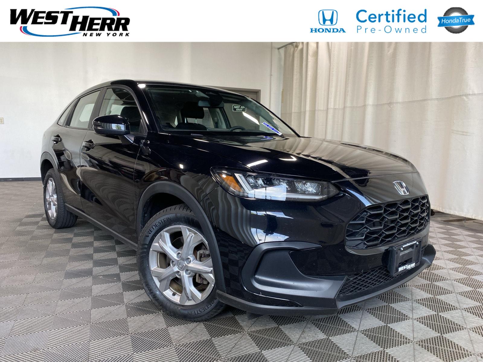 Crystal Black Pearl 2024 Honda HR-V SUV / Crossover All-Wheel Drive Continuously Variable Transmission