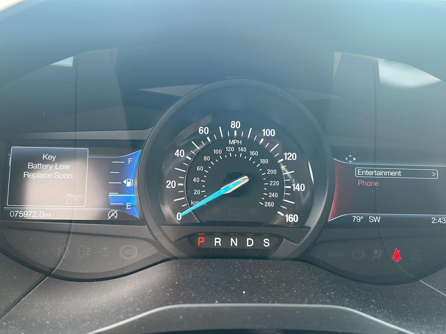 Used 2019 White Platinum Metallic Tri-Coat Ford SEL image 8