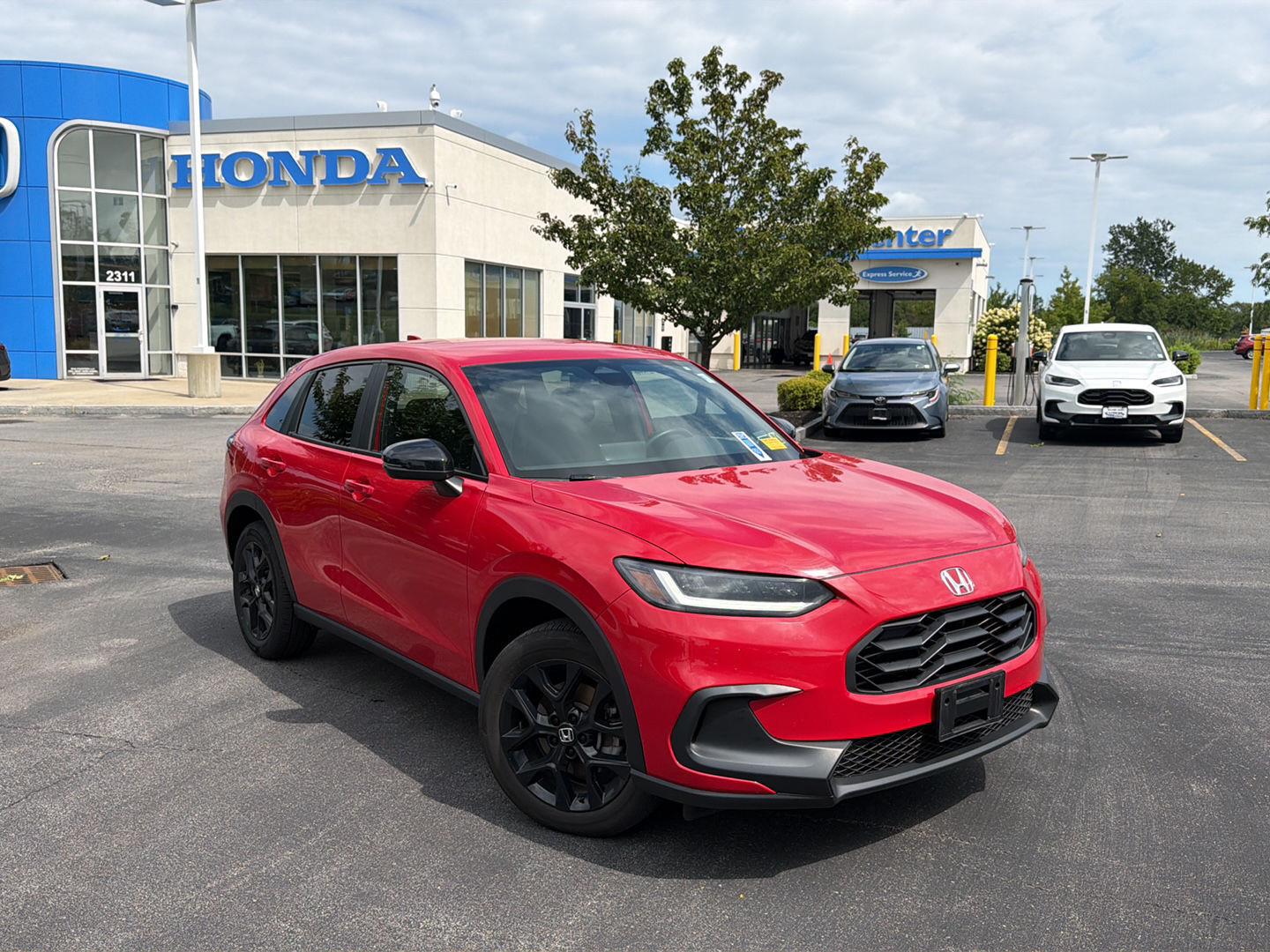 Milano Red 2025 Honda HR-V SUV / Crossover All-Wheel Drive Continuously Variable Transmission