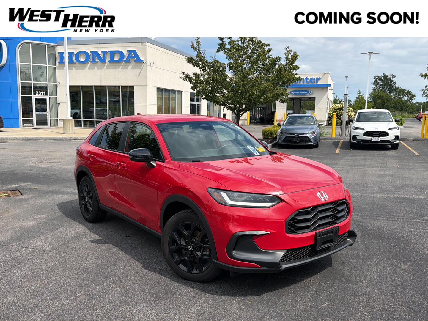 Milano Red 2025 Honda HR-V SUV / Crossover All-Wheel Drive Continuously Variable Transmission