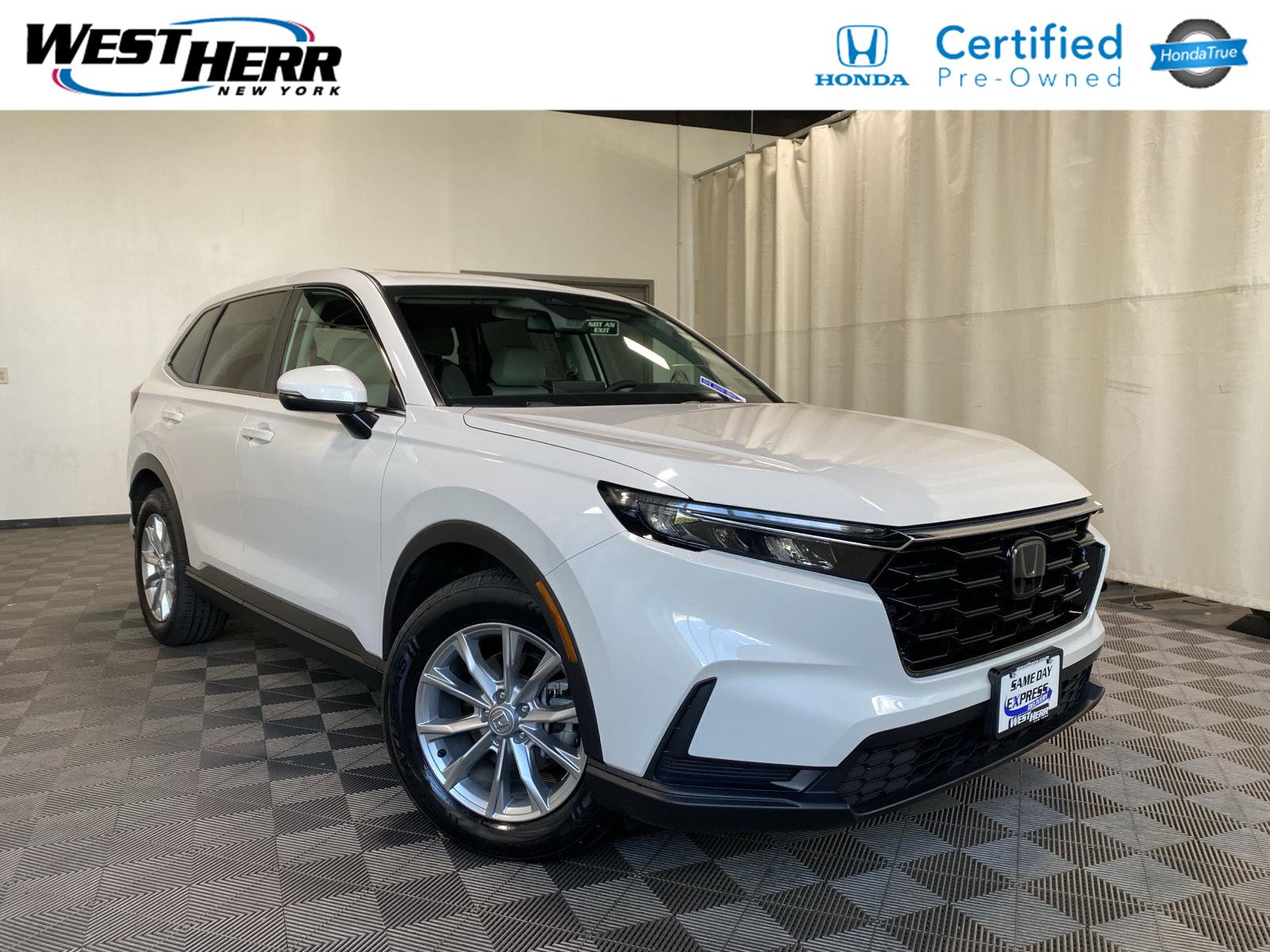 Platinum White Pearl 2024 Honda CR-V SUV / Crossover All-Wheel Drive Continuously Variable Transmission