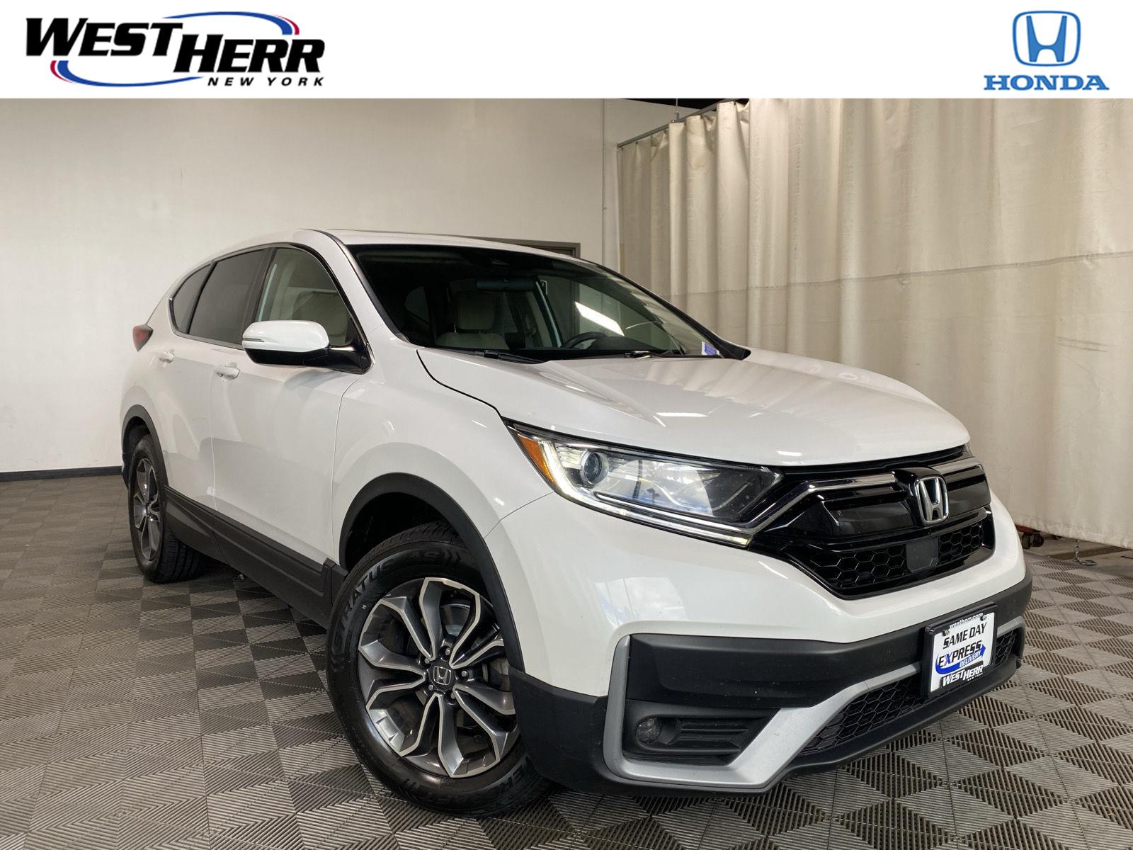 Platinum White Pearl 2021 Honda CR-V SUV / Crossover All-Wheel Drive Continuously Variable Transmission