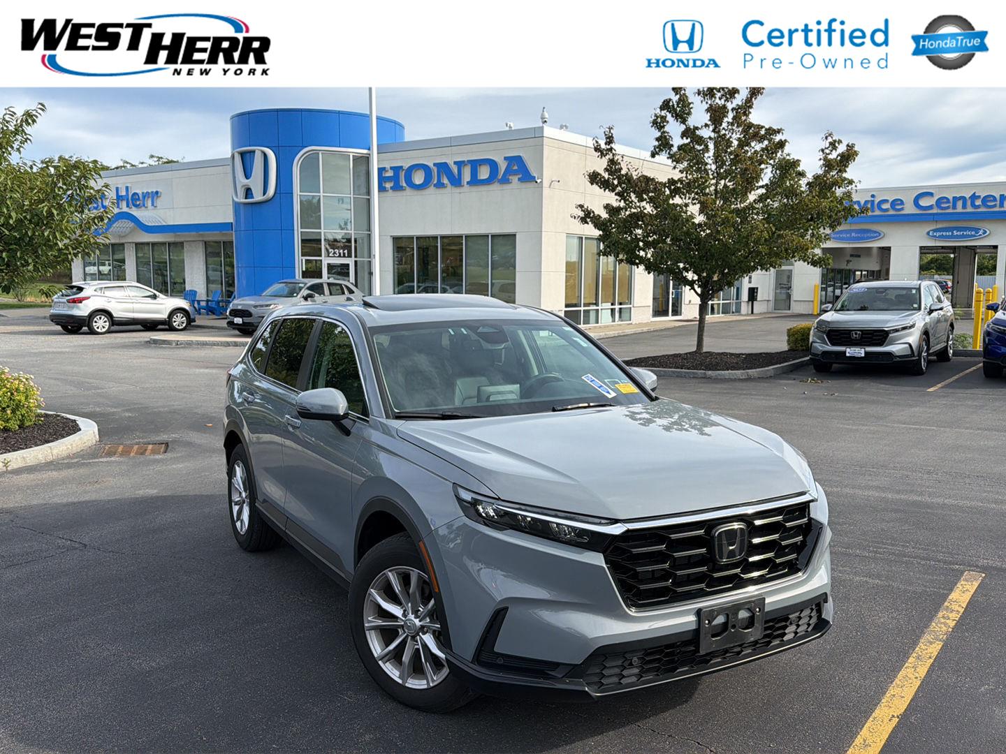 Urban Gray Pearl 2024 Honda CR-V SUV / Crossover All-Wheel Drive Continuously Variable Transmission