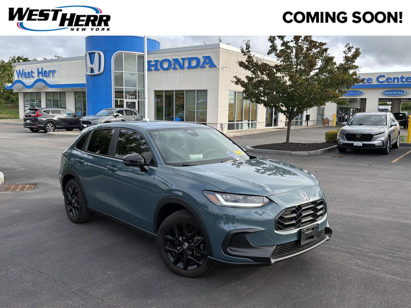 Nordic Forest Pearl 2024 Honda HR-V SUV / Crossover All-Wheel Drive Continuously Variable Transmission