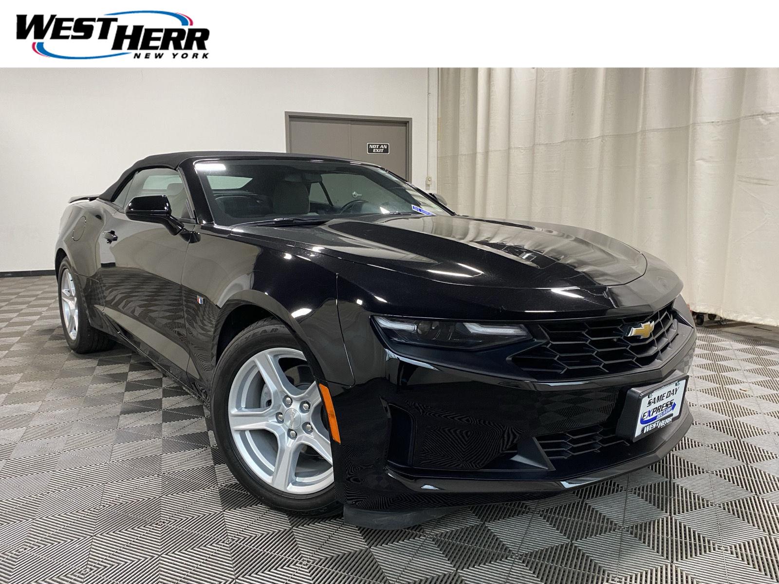 Black 2023 Chevrolet Camaro Convertible Rear-Wheel Drive Automatic